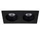 Lucide EMBED - Downlight - 2xGU10 - Schwarz