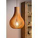 Lucide BODO - Hängeleuchte - Ø 38 cm - 1xE27 - Helles Holz