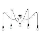 Lucide FIX - Hängeleuchte - 5xE27 - Schwarz Lucide FIX - Hängeleuchte - 5xE27 - Schwarz