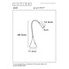 Lucide ZOZY - Schreibtischlampe - LED Dimb. - 1x4W 3000K - Schwarz Lucide ZOZY - Schreibtischlampe - LED Dimb. - 1x4W 3000K - Schwarz