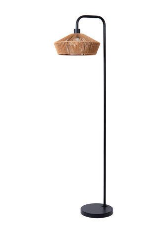 Lucide YUNKAI - Stehleuchte - Ø 40 cm - 1xE27 - Natur Lucide YUNKAI - Stehleuchte - Ø 40 cm - 1xE27 - Natur
