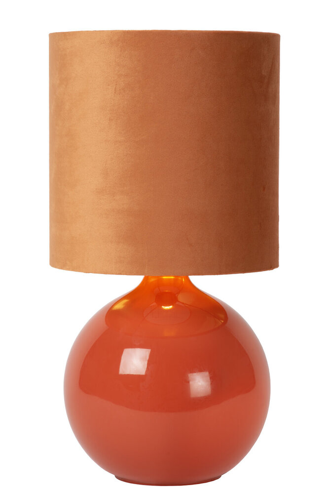 Lucide ESTERAD - Tischleuchte - Ø 24 cm - 1xE14 - Orange Lucide ESTERAD - Tischleuchte - Ø 24 cm - 1xE14 - Orange