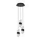 Lucide KLIGANDE - Hängeleuchte - Ø 25 cm - LED Dimb. - 3x8W 2700K - Schwarz Lucide KLIGANDE - Hängeleuchte - Ø 25 cm - LED Dimb. - 3x8W 2700K - Schwarz