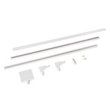 Lucide TRACK Starter Set - 1-Phasen-Schienensystem / Schienenbeleuchtung - 2 Meter - Weiß Lucide TRACK Starter Set - 1-Phasen-Schienensystem / Schienenbeleuchtung - 2 Meter - Weiß