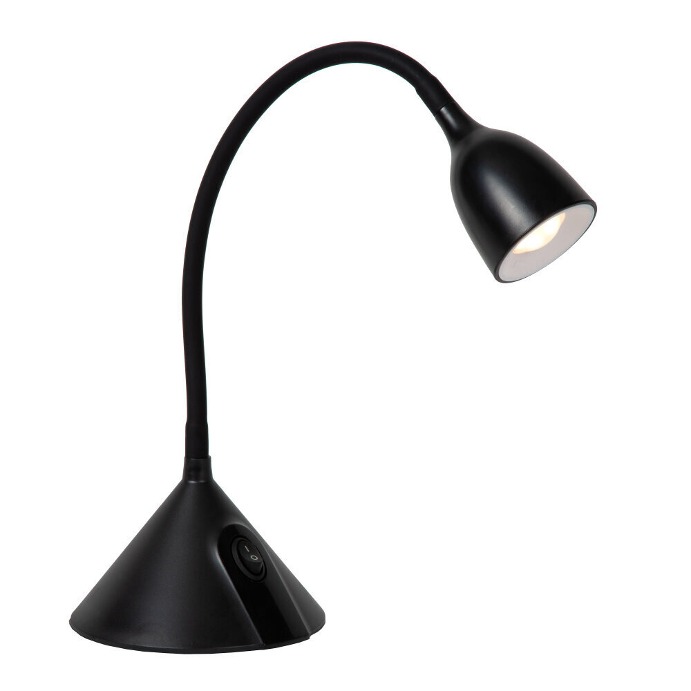 Lucide MILO - Schreibtischlampe - Ø 12,8 cm - LED - 1x3,2W 3000K - Schwarz