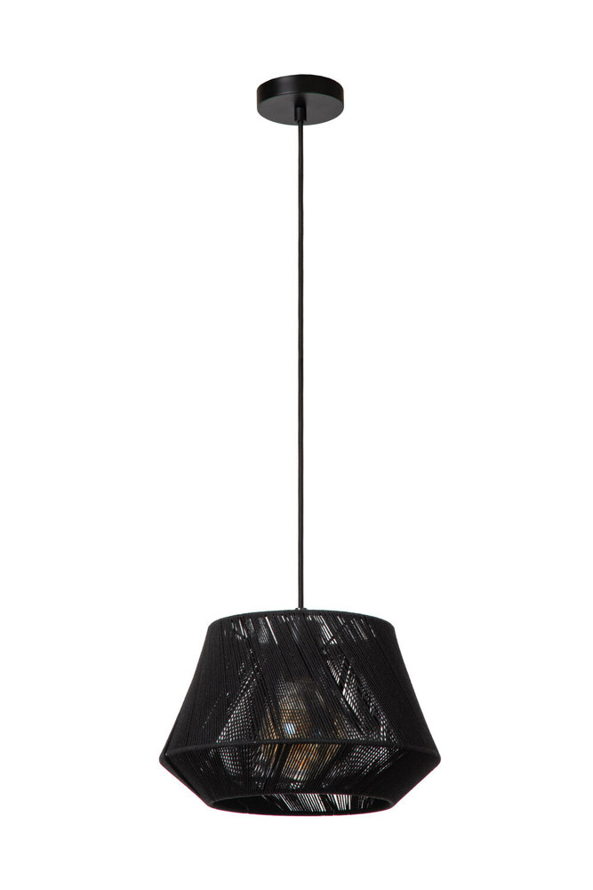Lucide JESSICA - Hängeleuchte - Ø 30 cm - 1xE27 - Schwarz