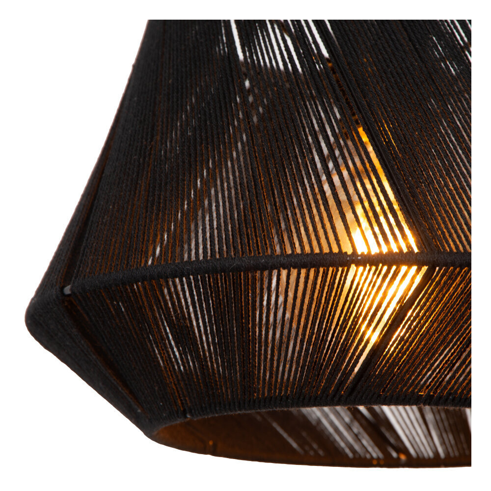 Lucide JESSICA - Hängeleuchte - Ø 30 cm - 1xE27 - Schwarz