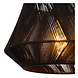 Lucide JESSICA - Hängeleuchte - Ø 30 cm - 1xE27 - Schwarz