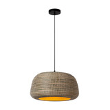 Lucide Premium MADUKA - Hängeleuchte - 1xE27 - Braun