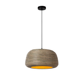 Lucide Premium MADUKA - Hängeleuchte - 1xE27 - Braun