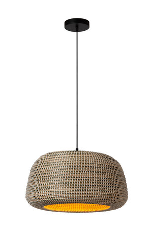 Lucide Premium MADUKA - Hängeleuchte - 1xE27 - Braun Lucide Premium MADUKA - Hängeleuchte - 1xE27 - Braun