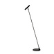 Lucide ALEC - Stehleuchte - LED - G9 - 1x3W 2700K - Inklusive austauschbarer Ringe - Schwarz
