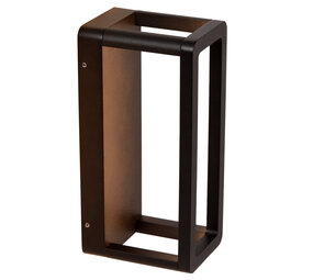 Lucide NARVIK - Wandleuchte Innen/Außen - LED - 1x9.2W 3000K - IP65 - Schwarz
