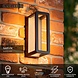 Lucide NARVIK - Wandleuchte Innen/Außen - LED - 1x9.2W 3000K - IP65 - Schwarz Lucide NARVIK - Wandleuchte Innen/Außen - LED - 1x9.2W 3000K - IP65 - Schwarz