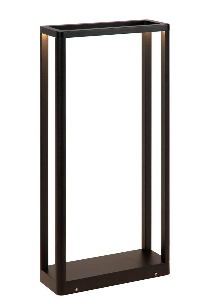 Lucide NARVIK - Sockellampe - LED - 1x9.2W 3000K - IP65 - Schwarz