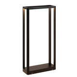 Lucide NARVIK - Sockellampe - LED - 1x9.2W 3000K - IP65 - Schwarz