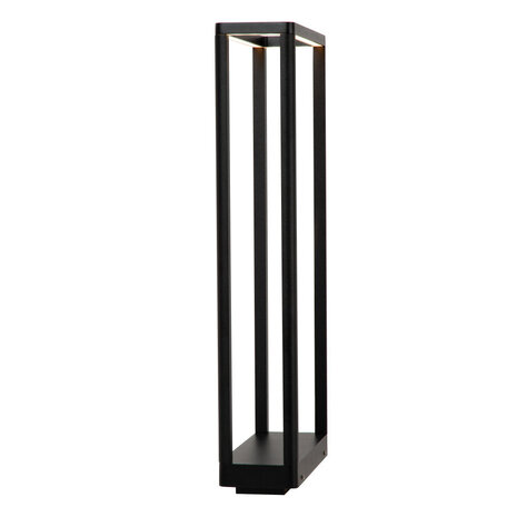 Lucide NARVIK - Sockellampe - LED - 1x9.2W 3000K - IP65 - Schwarz