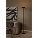 Lucide ZENITH - Stehleuchte - LED Dimb. - 1x20W 3000K - Schwarz