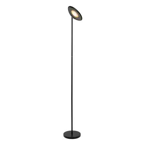 Lucide ZENITH - Stehleuchte - LED Dimb. - 1x20W 3000K - Schwarz