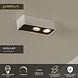 Lucide Premium ANGULAR - Deckenstrahler - LED Dimb. - 2x5W 2700K - Weiß Lucide Premium ANGULAR - Deckenstrahler - LED Dimb. - 2x5W 2700K - Weiß