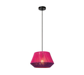 Lucide JESSICA - Hängeleuchte - Ø 30 cm - 1xE27 - Rosa Lucide JESSICA - Hängeleuchte - Ø 30 cm - 1xE27 - Rosa