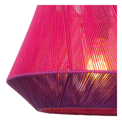 Lucide JESSICA - Hängeleuchte - Ø 30 cm - 1xE27 - Rosa Lucide JESSICA - Hängeleuchte - Ø 30 cm - 1xE27 - Rosa