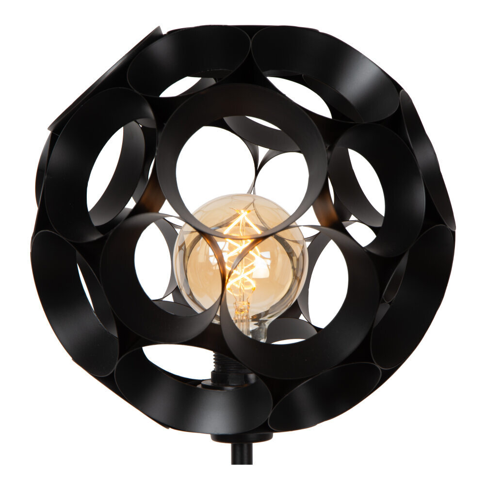 Lucide HANNELORE - Stehleuchte - Ø 30 cm - 1xE27 - Schwarz Lucide HANNELORE - Stehleuchte - Ø 30 cm - 1xE27 - Schwarz