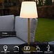 Lucide TYON - Wiederaufladbare Tischleuchte Innen/Außen - Batterie/Batterie - Ø 15 cm - LED Dimb. - 1x2W 2700K - IP65 - Mattes Gold / Messing Lucide TYON - Wiederaufladbare Tischleuchte Innen/Außen - Batterie/Batterie - Ø 15 cm - LED Dimb. - 1x2W 2700K - IP65 - Mattes Gold / Messing