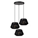 Lucide JESSICA - Hängeleuchte - Ø 35,5 cm - 3xE27 - Schwarz