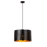 Lucide ALMELO - Hängeleuchte - Ø 40 cm - 1xE27 - Schwarz