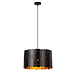 Lucide ALMELO - Hängeleuchte - Ø 40 cm - 1xE27 - Schwarz