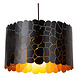 Lucide ALMELO - Hängeleuchte - Ø 40 cm - 1xE27 - Schwarz