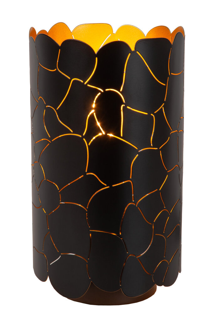 Lucide ALMELO - Tischleuchte - Ø 15 cm - 1xE27 - Schwarz Lucide ALMELO - Tischleuchte - Ø 15 cm - 1xE27 - Schwarz