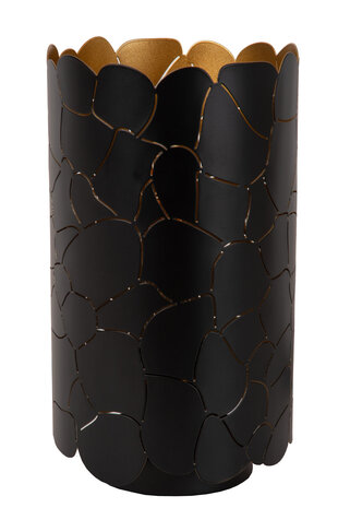 Lucide ALMELO - Tischleuchte - Ø 15 cm - 1xE27 - Schwarz Lucide ALMELO - Tischleuchte - Ø 15 cm - 1xE27 - Schwarz