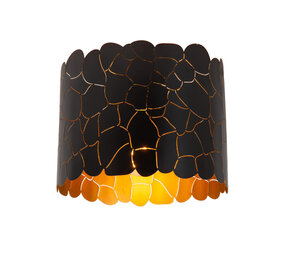 Lucide ALMELO - Deckenleuchte - Ø 25,5 cm - 1xE27 - Schwarz
