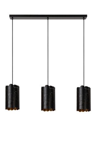Lucide ALMELO - Hängeleuchte - 3xE27 - Schwarz Lucide ALMELO - Hängeleuchte - 3xE27 - Schwarz