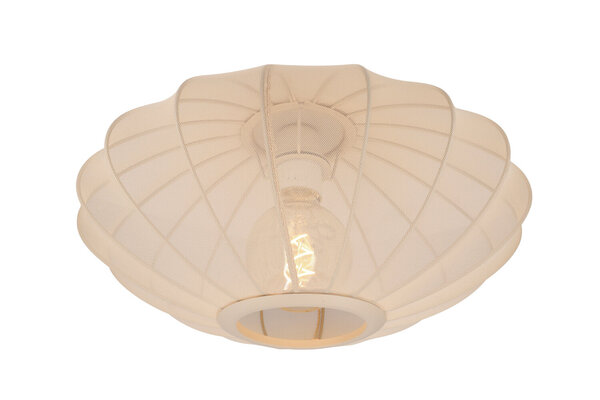 Lucide CORINA - Deckenleuchte - Ø 40 cm - 1xE27 - Beige Lucide CORINA - Deckenleuchte - Ø 40 cm - 1xE27 - Beige