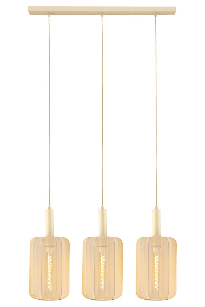 Lucide CORINA - Pendelleuchte - 3xE27 - Beige