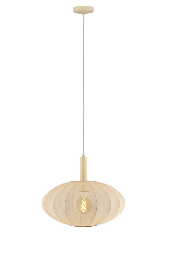 Lucide CORINA - Hängeleuchte - Ø 50 cm - 1xE27 - Beige Lucide CORINA - Hängeleuchte - Ø 50 cm - 1xE27 - Beige