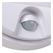 Lucide HUPS IR - Wandleuchte Innen/Außen - Ø 21 cm - LED - 1x10W 3000K - IP54 - Bewegungs- & Tag/Nachtsensor - Weiß