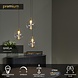 Lucide Premium GISELA - Hängeleuchte - Ø 36 cm - LED Dimb. - 3x4,3W 2700K - Transparent Lucide Premium GISELA - Hängeleuchte - Ø 36 cm - LED Dimb. - 3x4,3W 2700K - Transparent