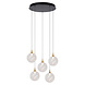 Lucide Premium GISELA - Hängeleuchte - Ø 48 cm - LED Dimb. - 5x3,8W 2700K - Transparent Lucide Premium GISELA - Hängeleuchte - Ø 48 cm - LED Dimb. - 5x3,8W 2700K - Transparent