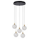 Lucide Premium GISELA - Hängeleuchte - Ø 48 cm - LED Dimb. - 5x3,8W 2700K - Transparent Lucide Premium GISELA - Hängeleuchte - Ø 48 cm - LED Dimb. - 5x3,8W 2700K - Transparent