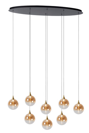 Lucide Premium GISELA - Hängeleuchte - LED Dimb. - 8x3,9W 2700K - Bernstein Lucide Premium GISELA - Hängeleuchte - LED Dimb. - 8x3,9W 2700K - Bernstein