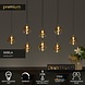 Lucide Premium GISELA - Hängeleuchte - LED Dimb. - 8x3,9W 2700K - Bernstein Lucide Premium GISELA - Hängeleuchte - LED Dimb. - 8x3,9W 2700K - Bernstein