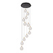 Lucide Premium GISELA - Hängeleuchte - Ø 61 cm - LED Dimb. - 12x3,5W 2700K - Transparent