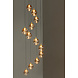 Lucide Premium GISELA - Hängeleuchte - Ø 61 cm - LED Dimb. - 12x3,5W 2700K - Bernstein