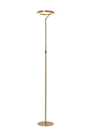 Lucide CELESTE - Stehleuchte - Ø 28 cm - LED Dimb. - 1x21W 2700K - Mattes Gold / Messing Lucide CELESTE - Stehleuchte - Ø 28 cm - LED Dimb. - 1x21W 2700K - Mattes Gold / Messing