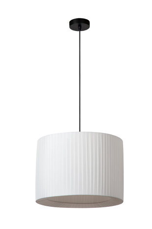Lucide FOLD - Hängeleuchte - Ø 40 cm - 1xE27 - Weiß