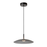 Lucide Premium MENGA - Hängeleuchte - Ø 40 cm - LED Dimb. - 1x11W 2700K - Fumé